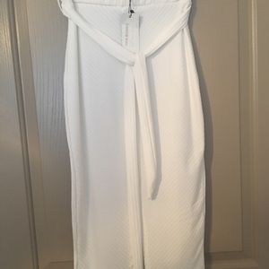 White Midi Skirt